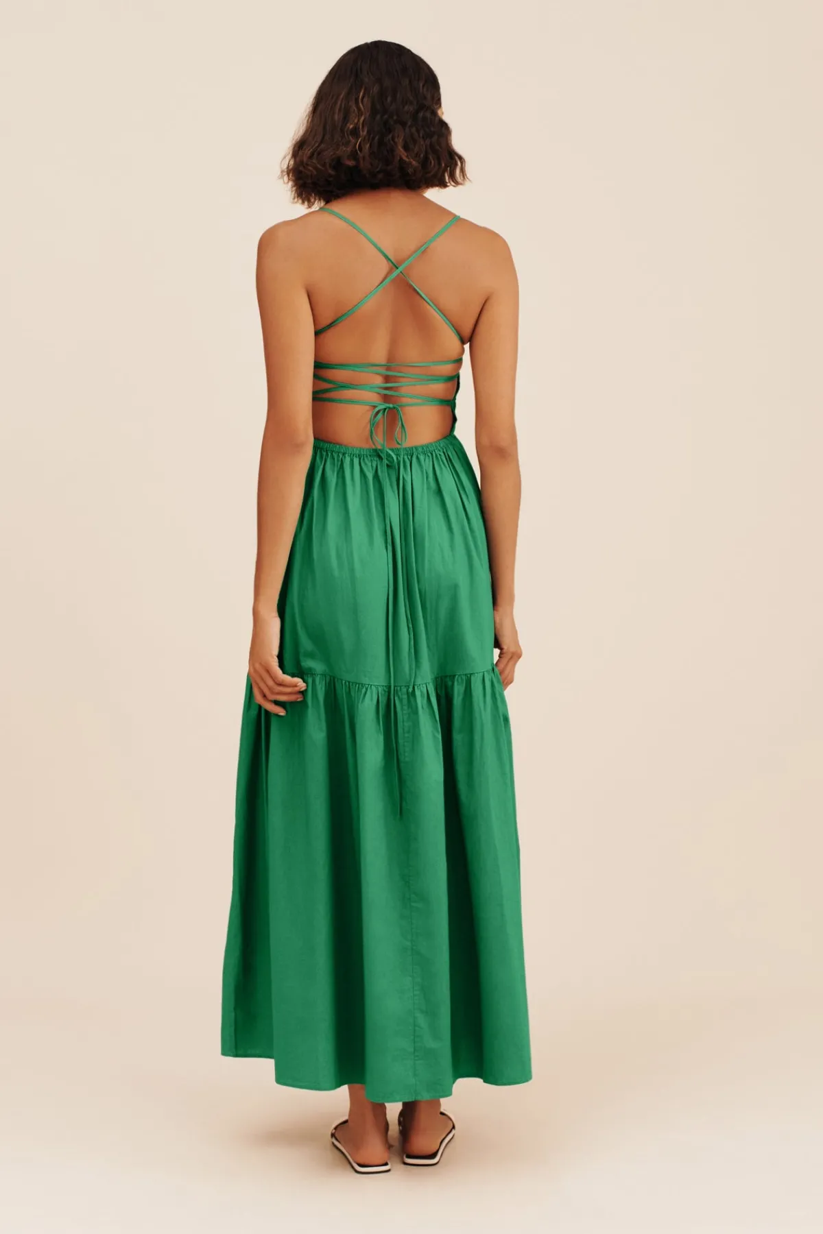 ALEXIS DRESS - TOPAZ GREEN | POSSE Cheap