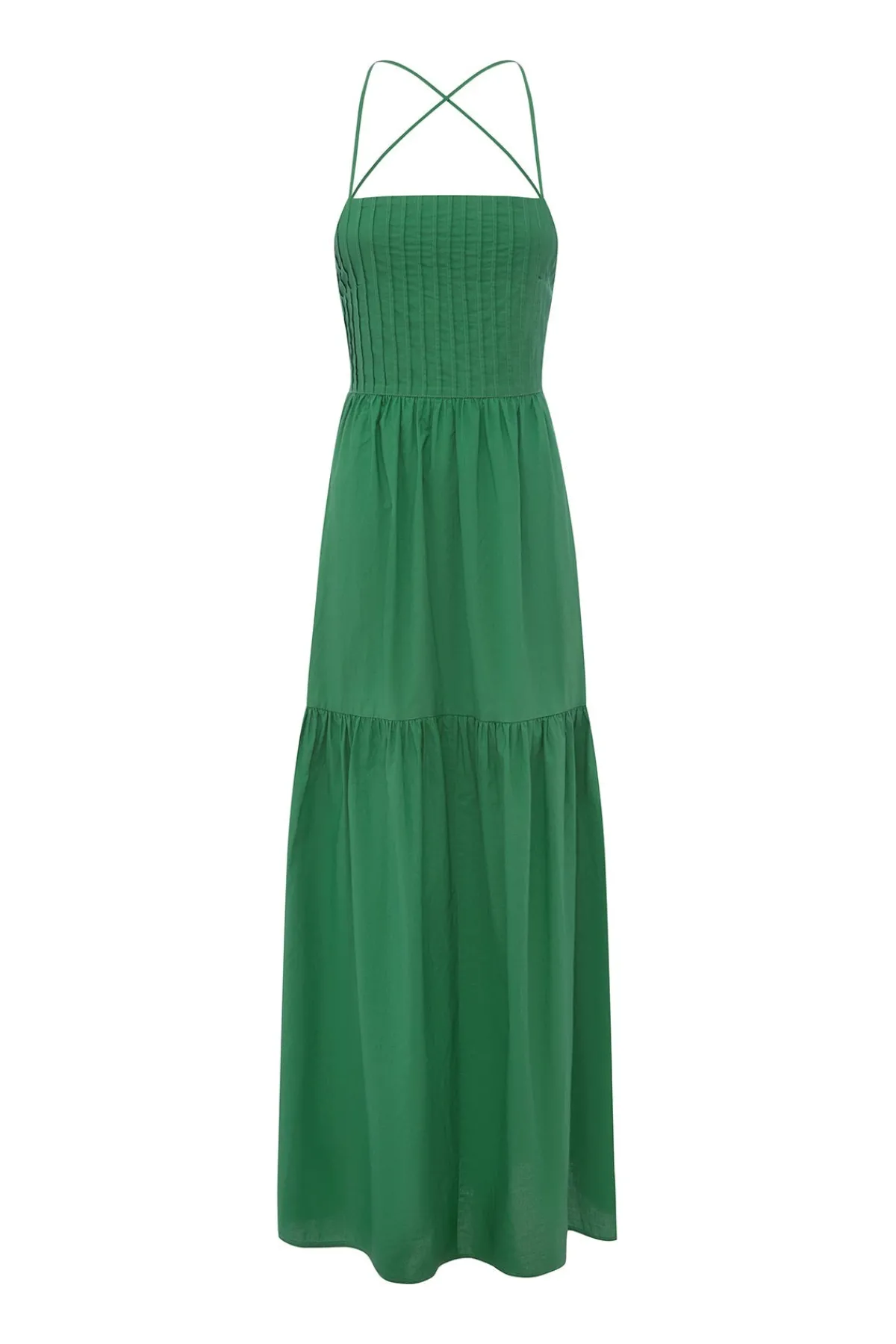 ALEXIS DRESS - TOPAZ GREEN | POSSE Cheap