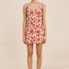 ALICE MINI DRESS - SCARLET BLOOM | POSSE Shop