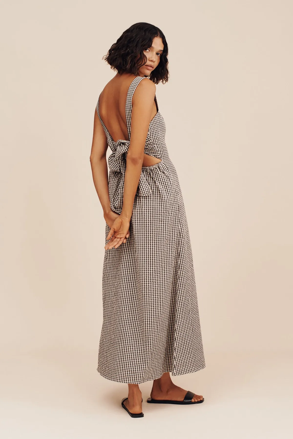 AMELIA SQUARE NECK DRESS - | POSSE Online