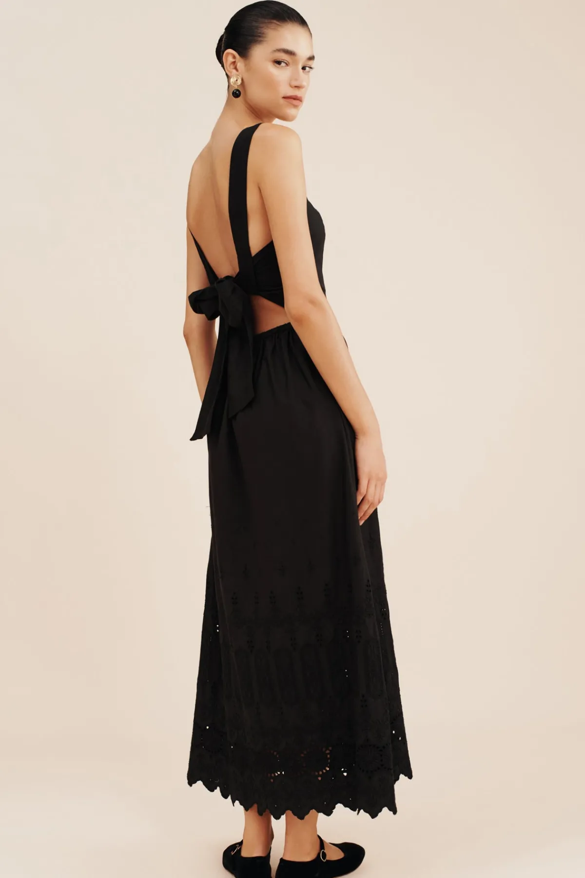 AMELIA SQUARE NECK DRESS - | POSSE Store