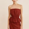 AURELIA STRAPLESS TOP - | POSSE Store