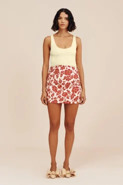 AXEL SCOOP TANK - BUTTER YELLOW | POSSE Outlet