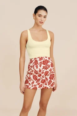 AXEL SCOOP TANK - BUTTER YELLOW | POSSE Outlet