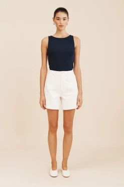 BRODY SHORT - VINTAGE WHITE | POSSE Shop