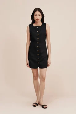 EMMA BUTTON DOWN MINI - | POSSE Hot
