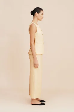 EMMA PENCIL SKIRT - DUSTY CITRON | POSSE Outlet