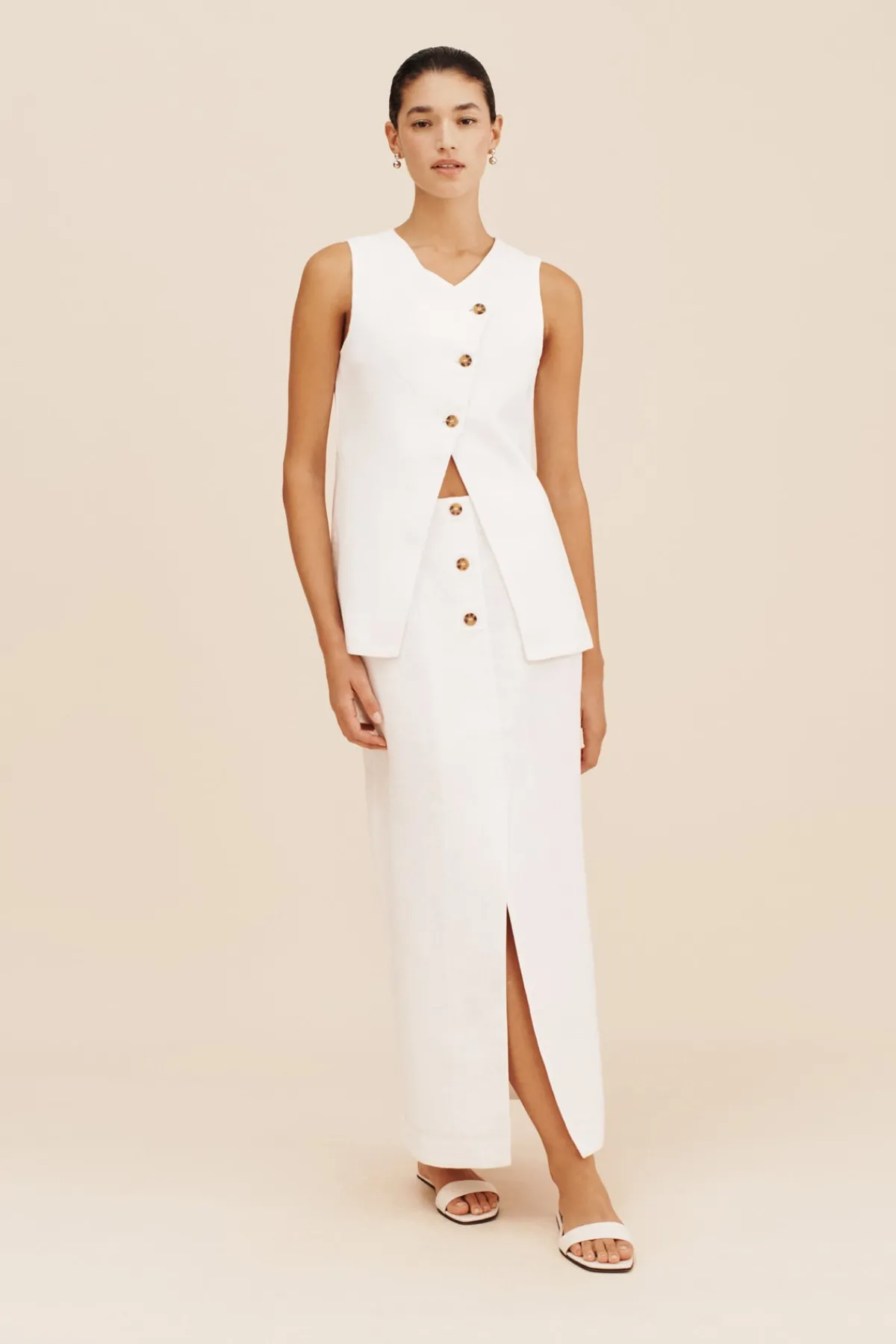 GIGI COLUMN SKIRT - | POSSE Cheap