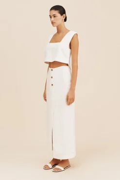 GIGI COLUMN SKIRT - | POSSE Cheap
