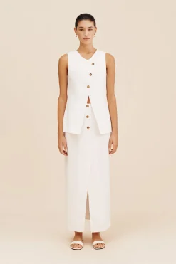 GIGI COLUMN SKIRT - | POSSE Cheap