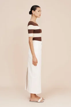 HARVEY SKIRT - VINTAGE WHITE | POSSE Online