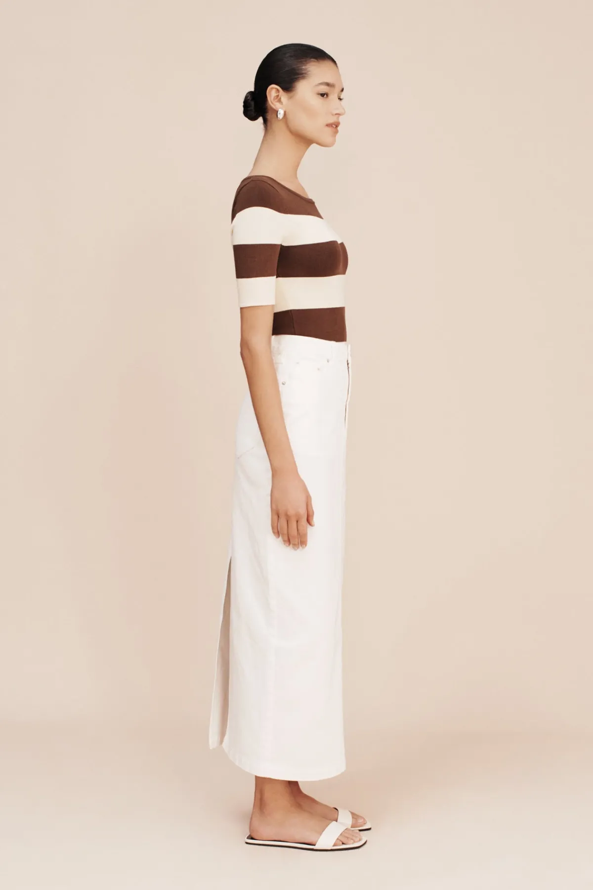 HARVEY SKIRT - VINTAGE WHITE | POSSE Online
