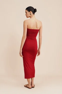 ISABELA STRAPLESS DRESS - | POSSE Online