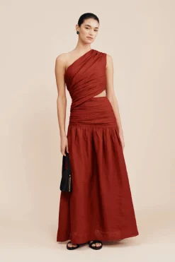 JOSLIN ONE SHOULDER DRESS - | POSSE Sale