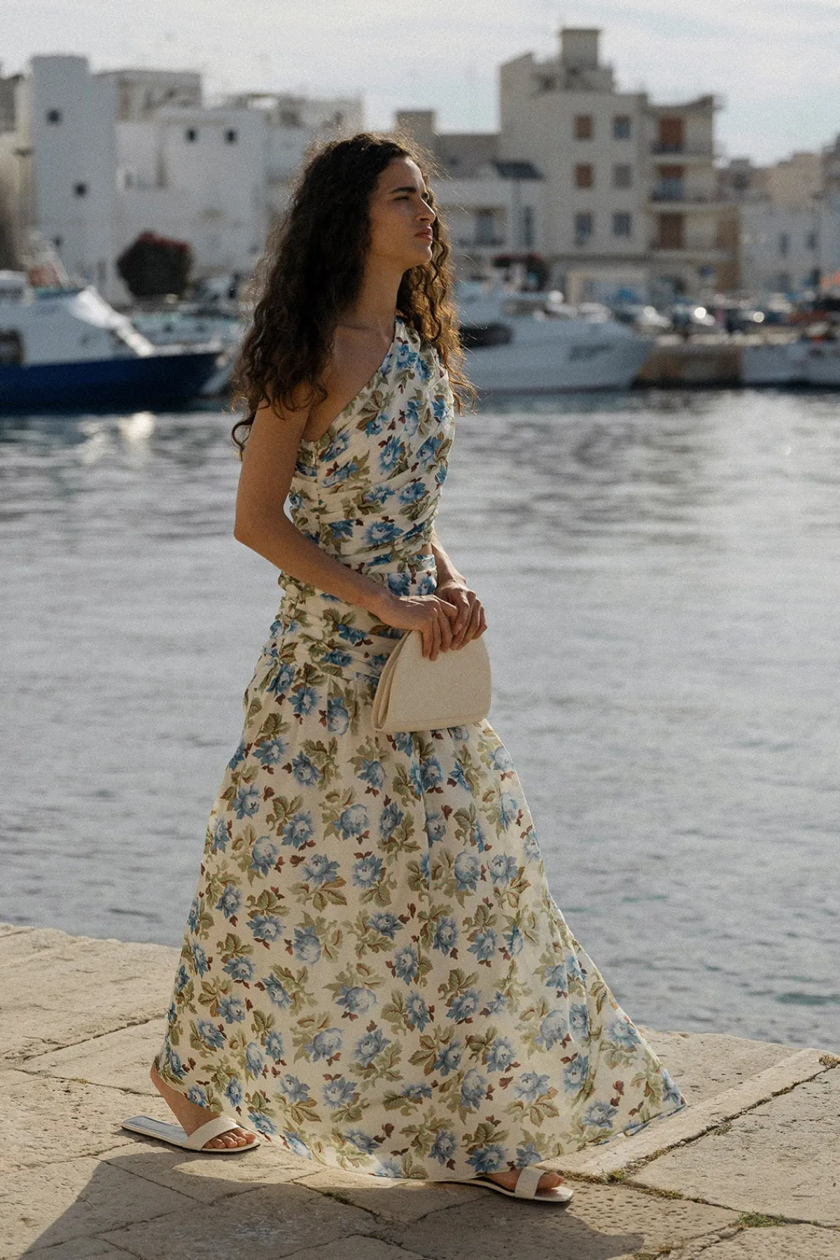 JOSLIN ONE SHOULDER DRESS - | POSSE Clearance