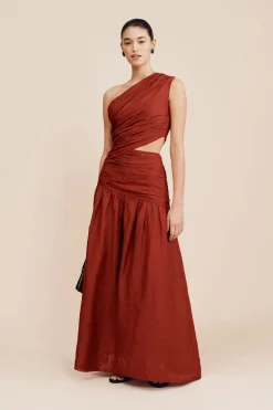 JOSLIN ONE SHOULDER DRESS - | POSSE Sale