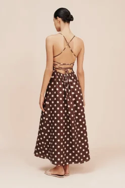 LORI DRESS - POLKA DOT | POSSE Sale