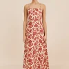 LORI DRESS - SCARLET BLOOM | POSSE Best