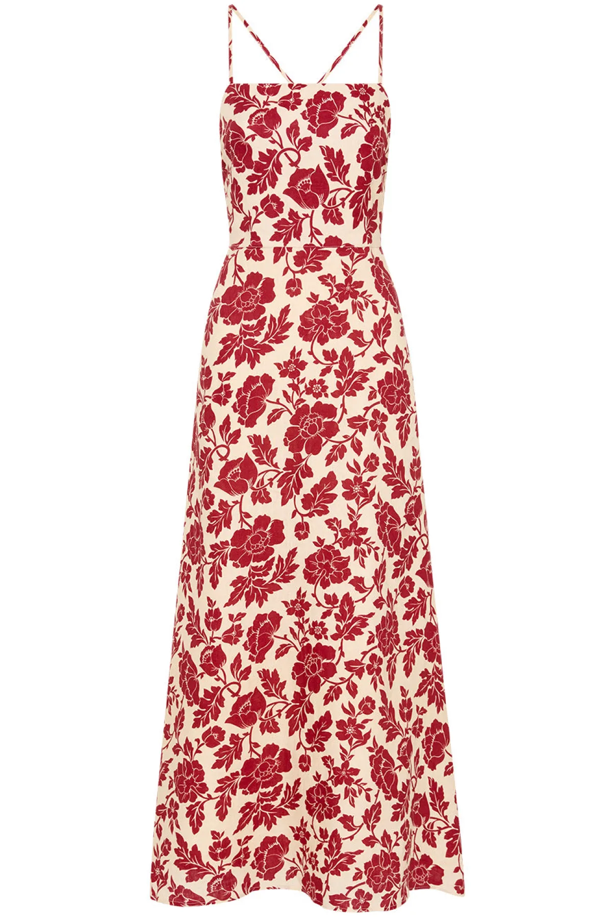 LORI DRESS - SCARLET BLOOM | POSSE Best