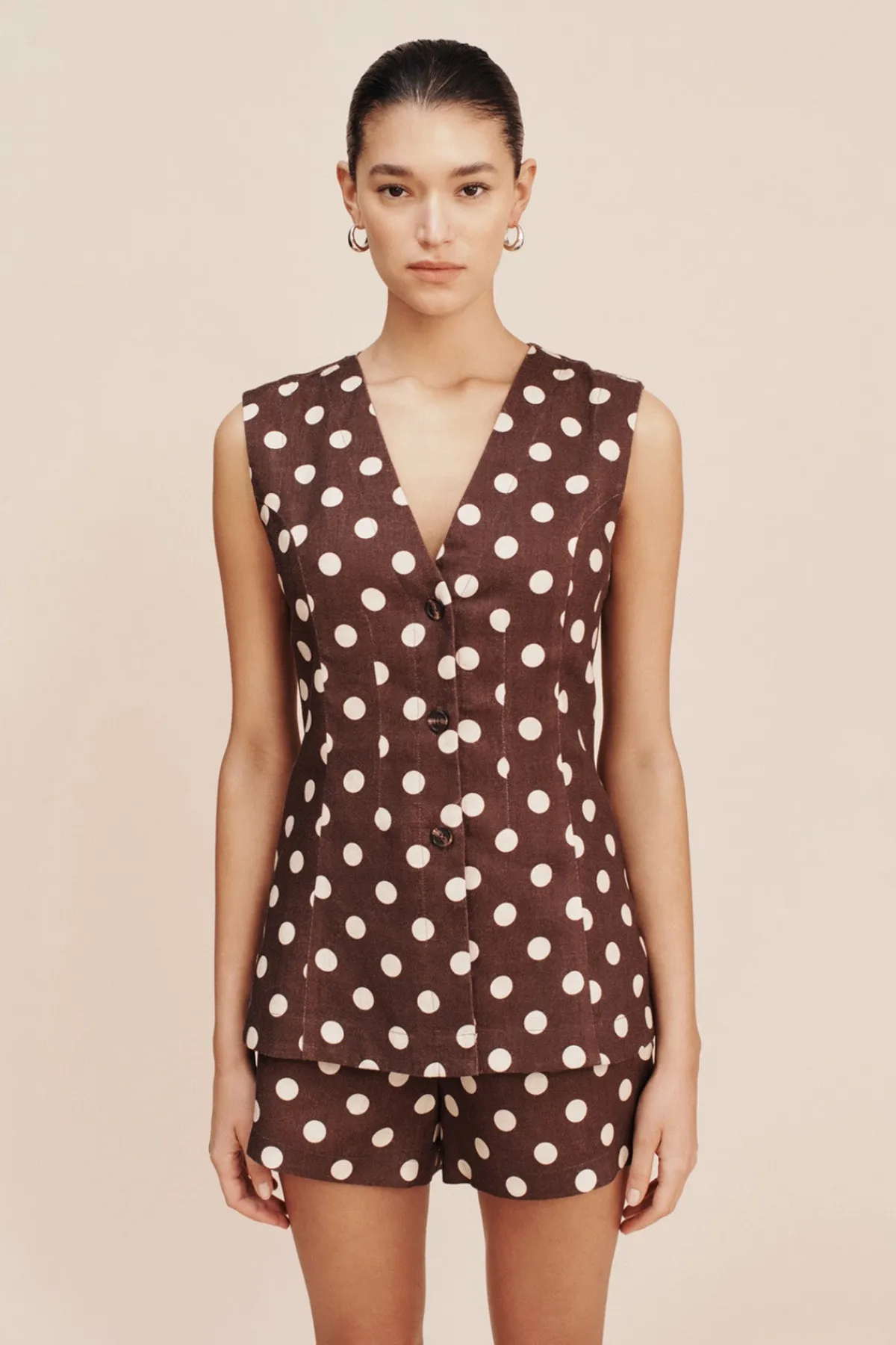 LORI VEST - POLKA DOT | POSSE Fashion