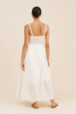 LOUISA DRESS - VINTAGE WHITE | POSSE Clearance