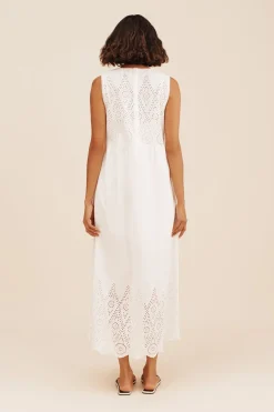 LOUISA SHIFT DRESS - VINTAGE WHITE | POSSE Cheap