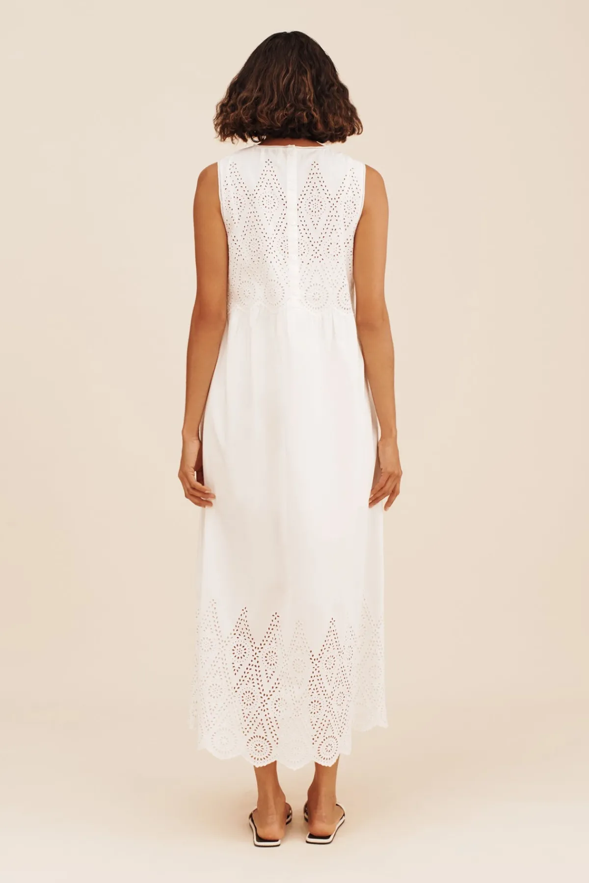 LOUISA SHIFT DRESS - VINTAGE WHITE | POSSE Cheap