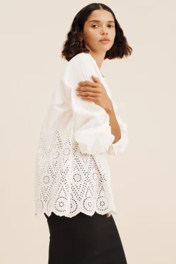 LOUISA SHIRT - VINTAGE WHITE | POSSE Flash Sale