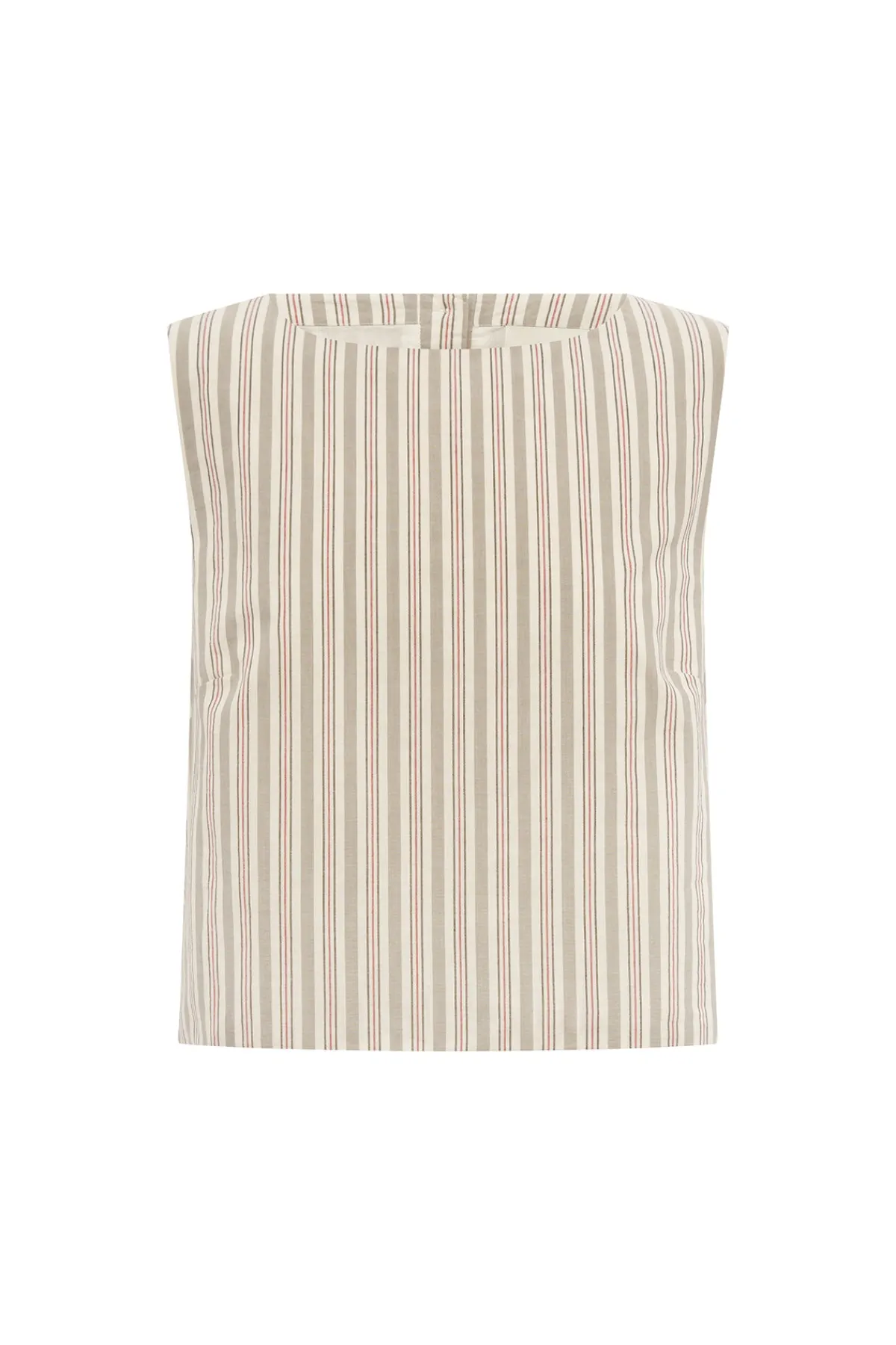 MABEL TOP - BEIGE STRIPE | POSSE Cheap