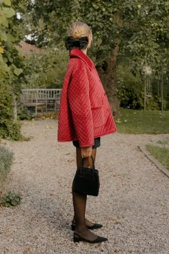 MARLEY JACKET - RED VELVET | POSSE New