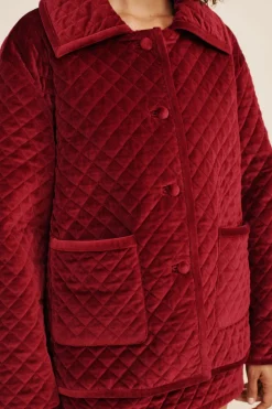 MARLEY JACKET - RED VELVET | POSSE New