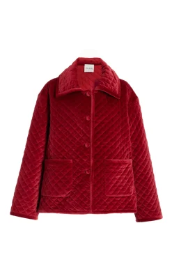 MARLEY JACKET - RED VELVET | POSSE New