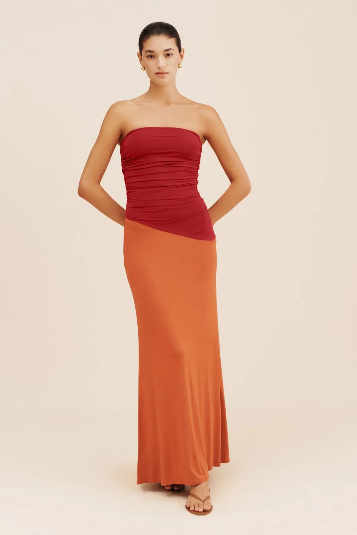 MASON SKIRT - BURNT ORANGE | POSSE Cheap