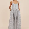 MIRA DRESS - BLUE GINGHAM | POSSE Store
