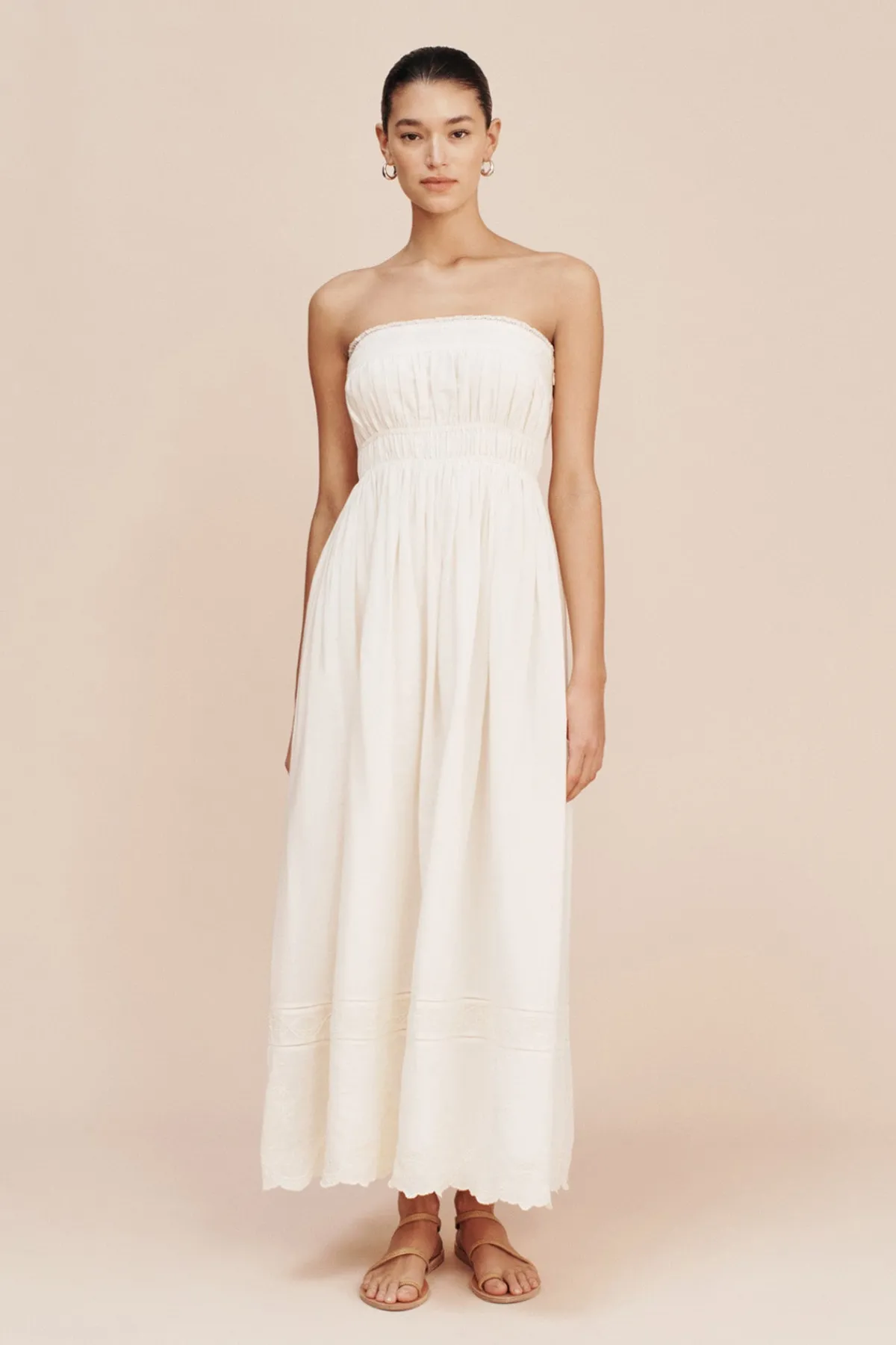 MYLAH STRAPLESS DRESS - | POSSE Hot