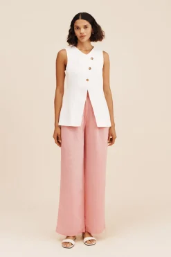 PRESLEY TROUSER - PINK SALT | POSSE Discount
