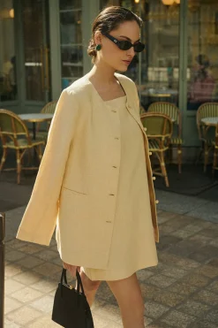 RIO SHIFT JACKET - DUSTY CITRON | POSSE Hot