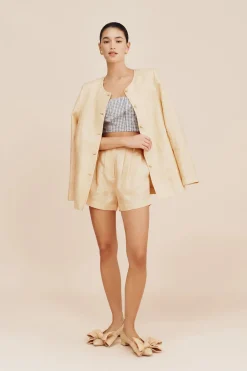 RIO SHIFT JACKET - DUSTY CITRON | POSSE Hot
