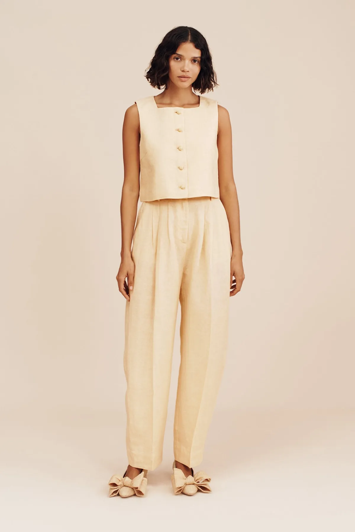 RIO TROUSER - DUSTY CITRON | POSSE Flash Sale