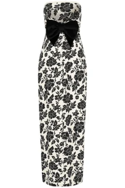 ROMEO DRESS - NOIR BLOOM | POSSE Flash Sale