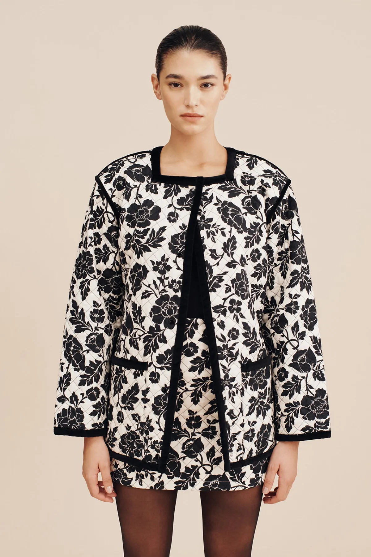 ROMEO JACKET - NOIR BLOOM | POSSE Clearance