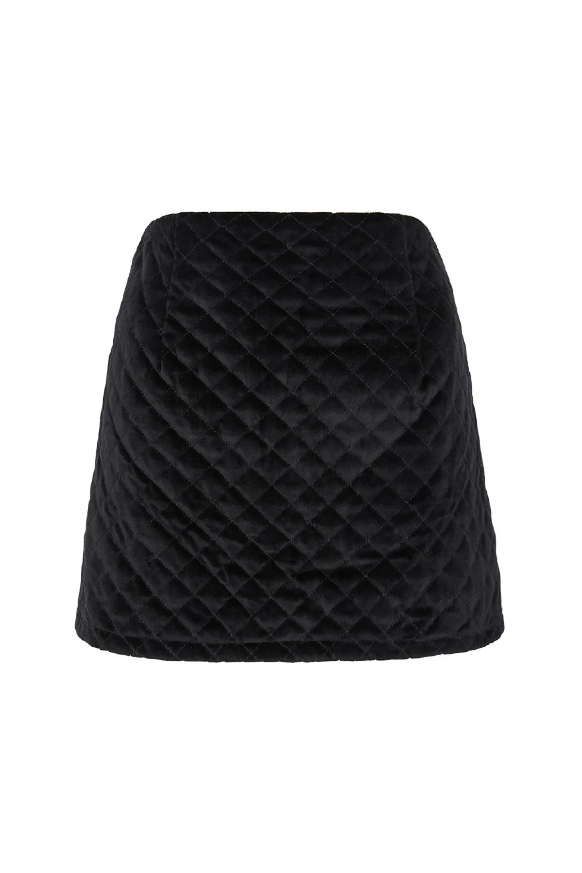ROMEO MINI SKIRT - BLACK VELVET | POSSE Discount