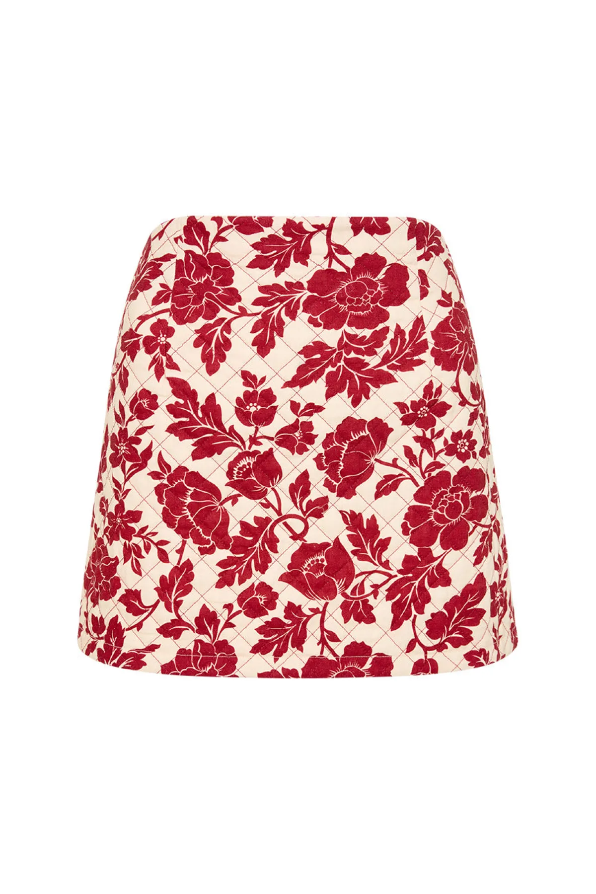 ROMEO MINI SKIRT - SCARLET BLOOM | POSSE Best