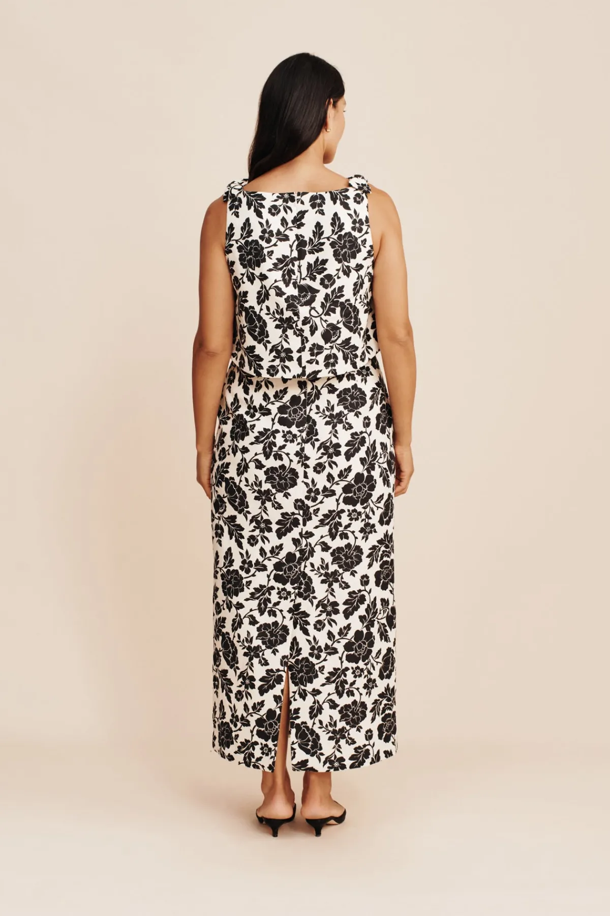 ROMEO TOP - NOIR BLOOM | POSSE Cheap