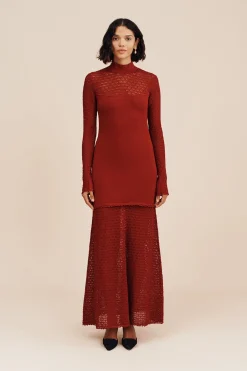 ROMY HIGH NECK DRESS - | POSSE Shop