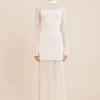 ROMY HIGH NECK DRESS - | POSSE Best Sale