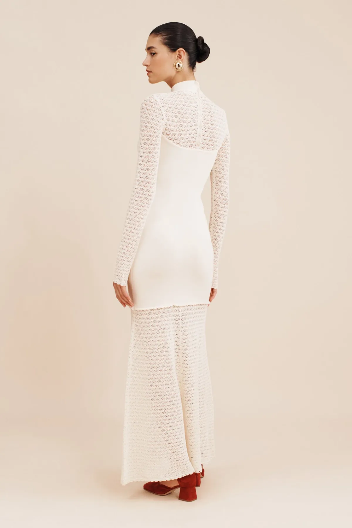 ROMY HIGH NECK DRESS - | POSSE Best Sale