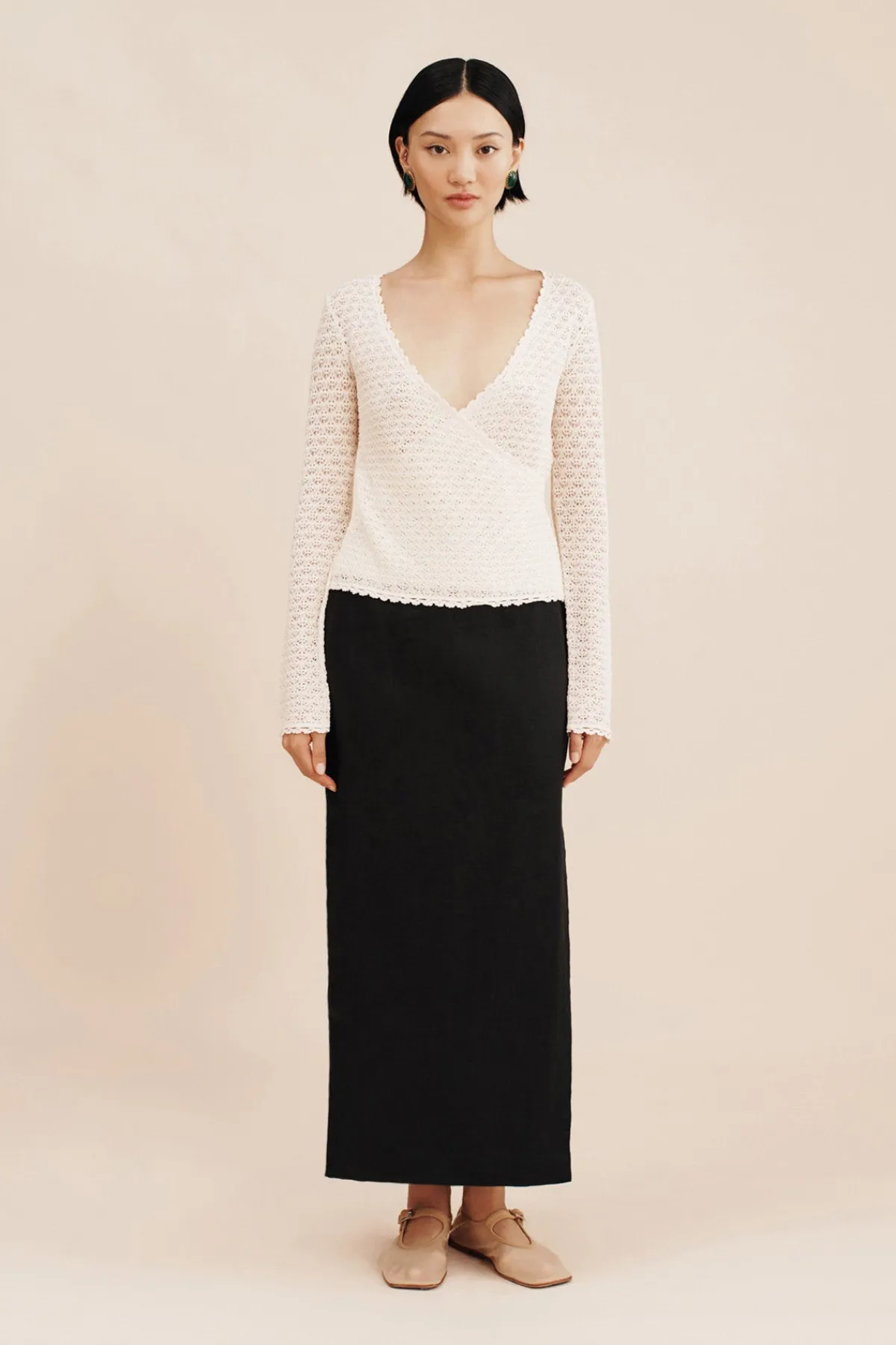 ROMY WRAP TOP - | POSSE Fashion