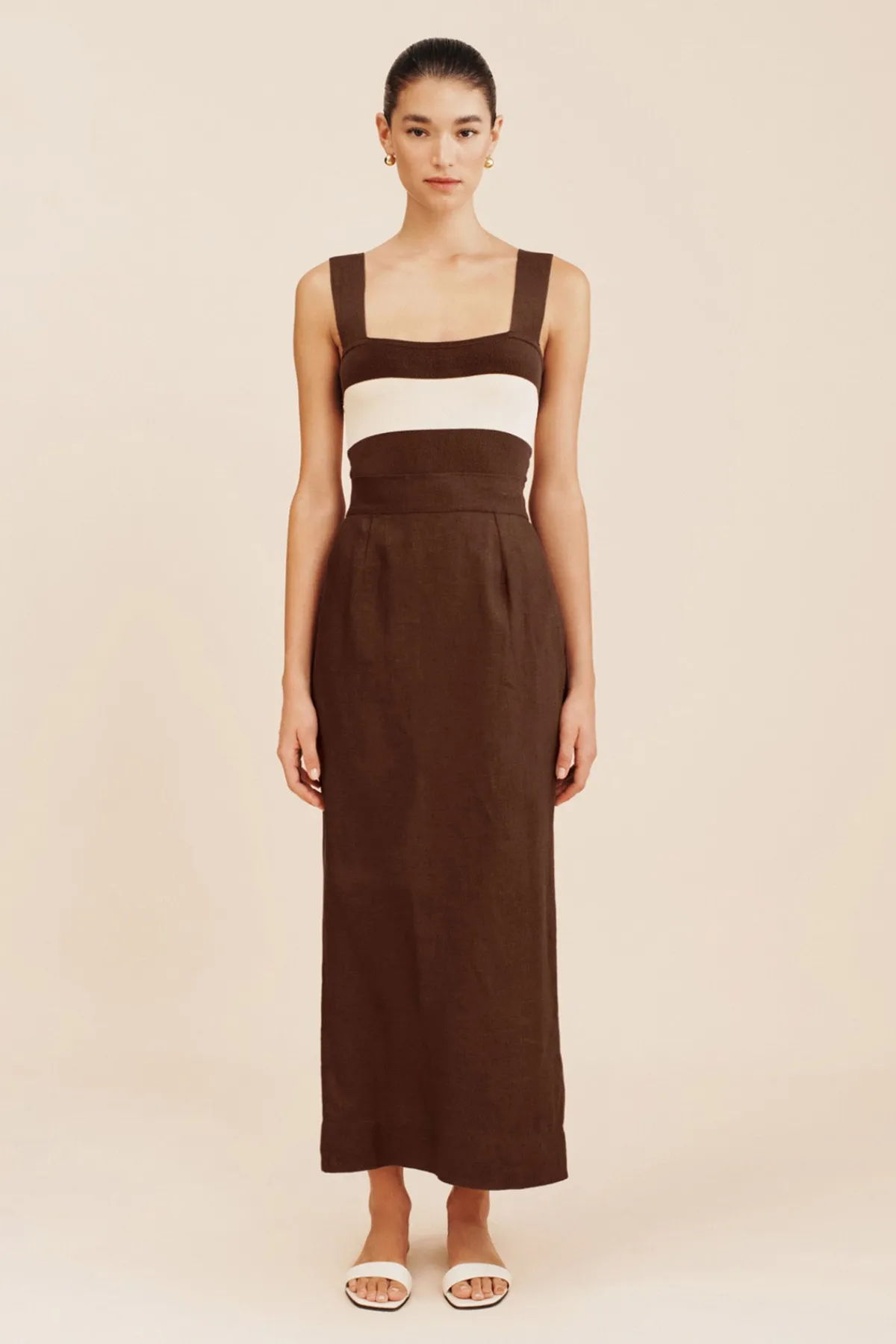 THEO CAMI - CHOCOLATE STRIPE | POSSE Outlet