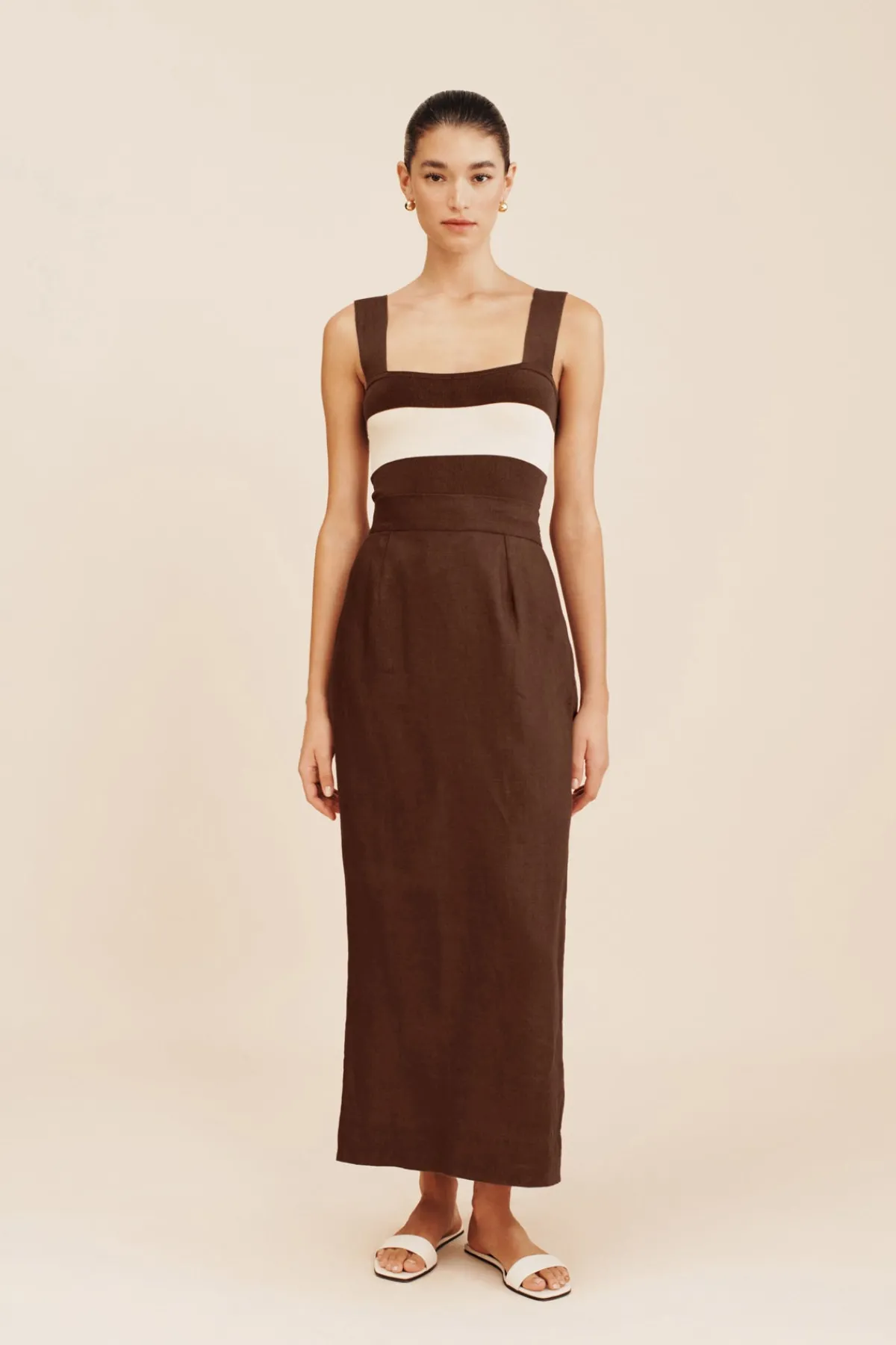 THEO CAMI - CHOCOLATE STRIPE | POSSE Outlet